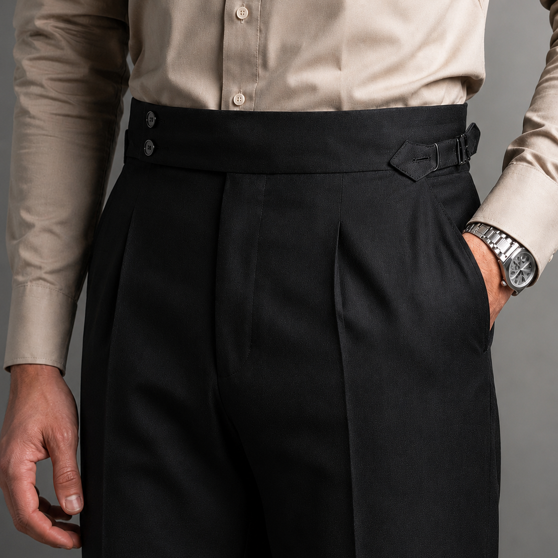 Gurkha Trouser Single Pleated